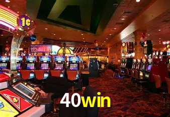 Descubra o Mundo do Cassino Online com 40win